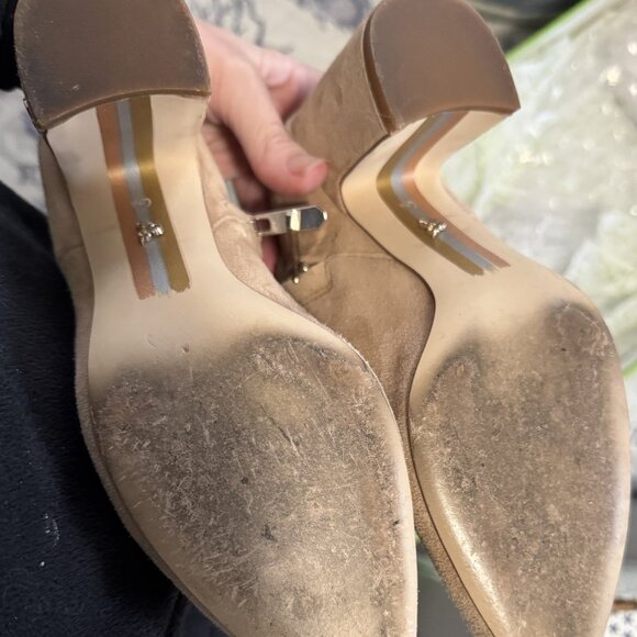 Sam Edelman Tan Suede Boots - Picture 6 of 7